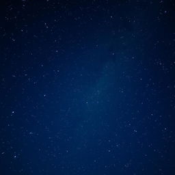 A captivating night sky filled with twinkling stars, creating a beautiful and serene atmosphere