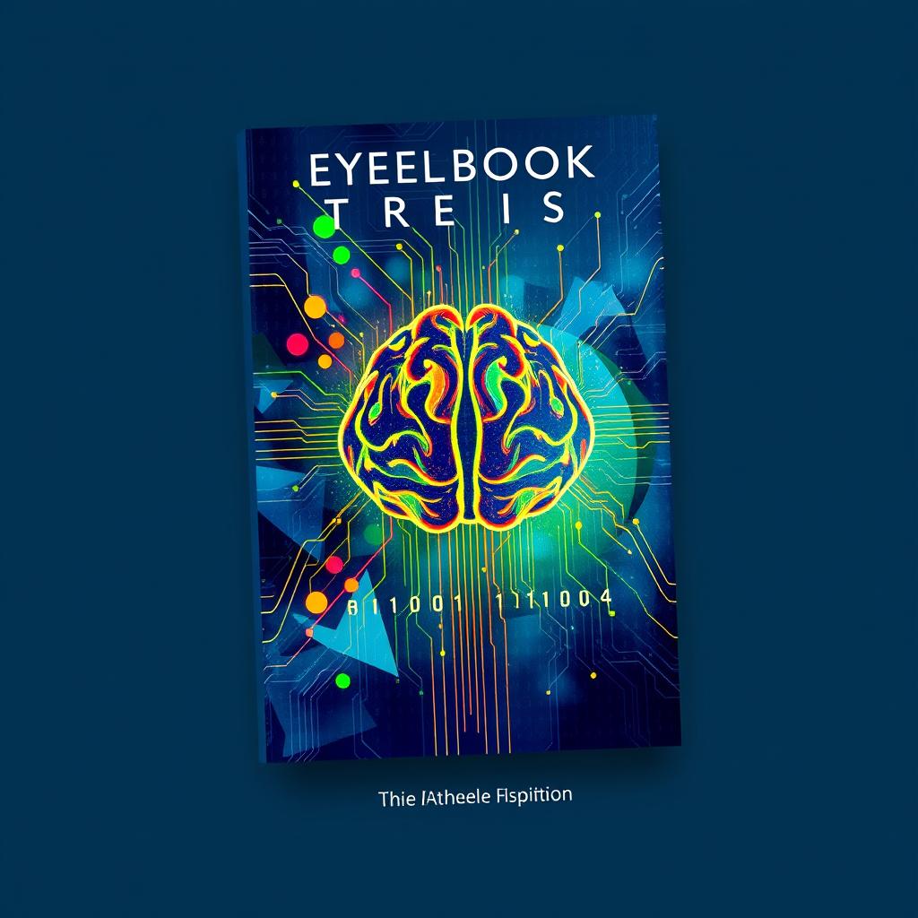 An eye-catching and vibrant e-book cover featuring an imaginative and colorful abstract design