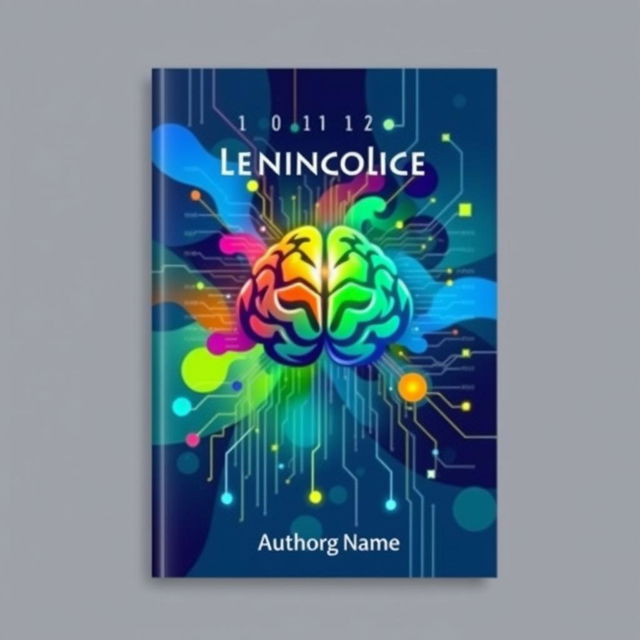 An eye-catching and vibrant e-book cover featuring an imaginative and colorful abstract design