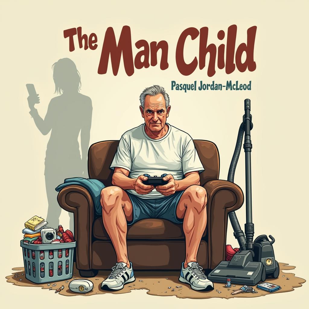 A book cover for "The Man Child" by Pasquel Jordan-McLeod