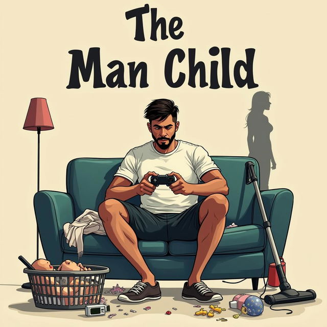 A book cover for "The Man Child" by Pasquel Jordan-McLeod