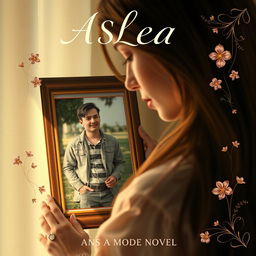 A novel cover titled "ASLEA (Asa Dan Lea)" depicting a soulful and poignant scene