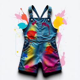 Create a clothing design inspired by an auto paint workshop