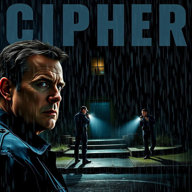 A film poster for the movie titled "CIPHER"