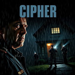 A film poster for the movie titled "CIPHER"