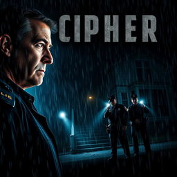 A film poster for the movie titled "CIPHER"