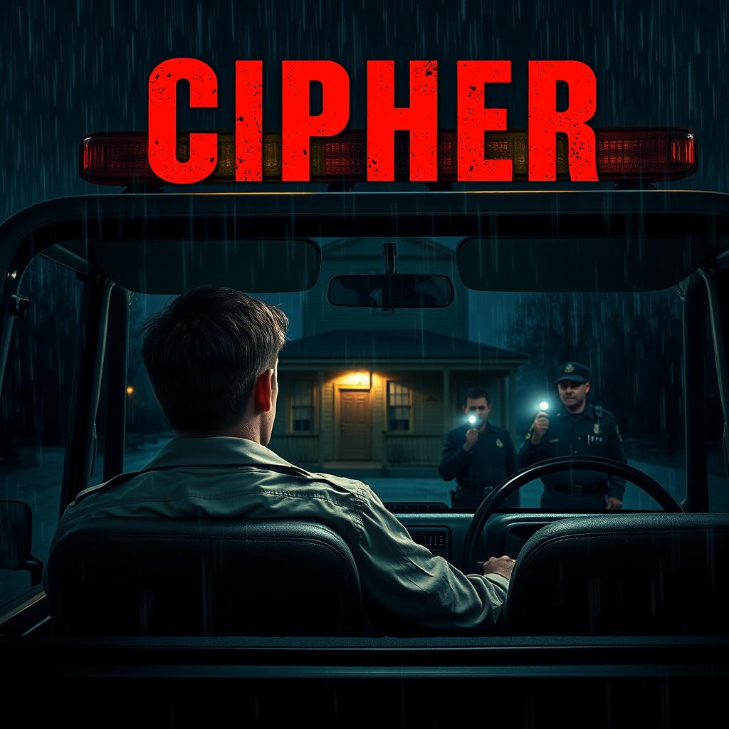 A film poster for the movie titled "CIPHER"