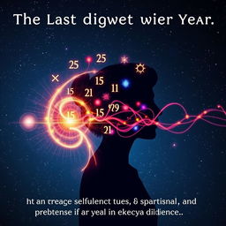 An eye-catching and mystical image exploring the idea that the last digit of one's birth year reveals personal traits