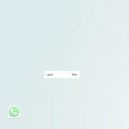 A minimalistic and soothing wallpaper designed for WhatsApp chats