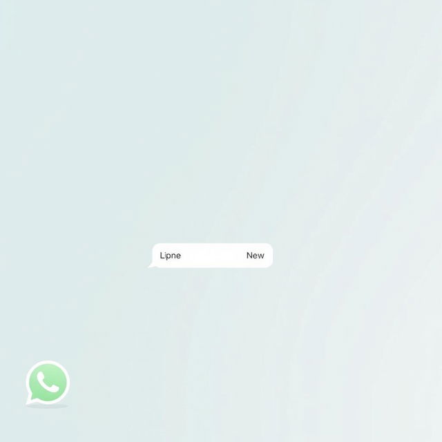 A minimalistic and soothing wallpaper designed for WhatsApp chats