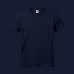 A classic and stylish plain T-shirt design featuring a solid color with a soft and luxurious fabric texture