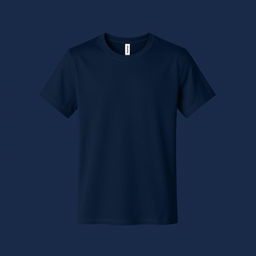 A classic and stylish plain T-shirt design featuring a solid color with a soft and luxurious fabric texture