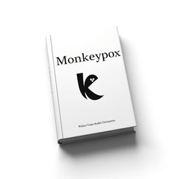 Create a book cover design for "Monkeypox: The 'K' Means Silent" by Wahyu Triarya Budhi Chrissantyo