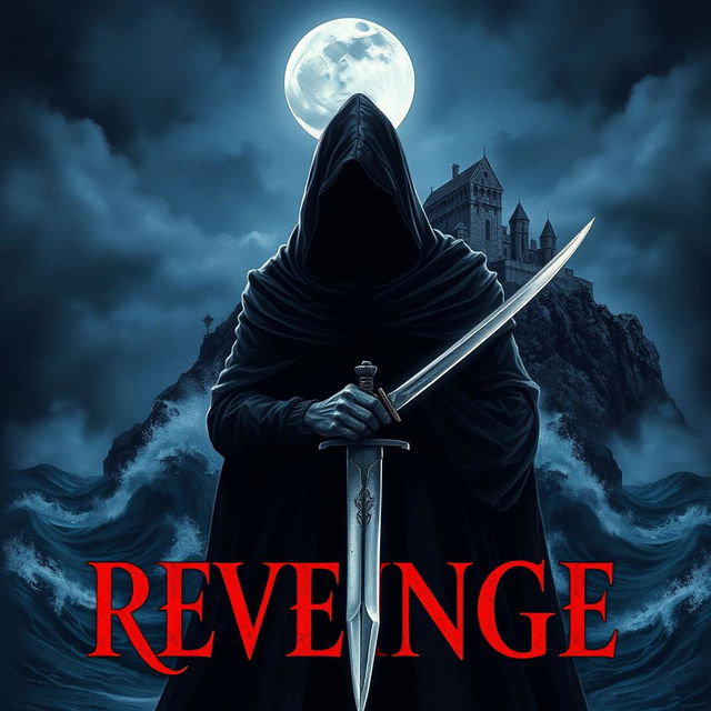 A book cover illustrating the theme of revenge