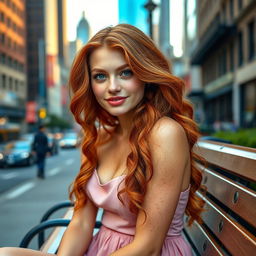 a young 18-year-old woman with fair, delicate skin adorned with a gentle abundance of freckles across her face and shoulders