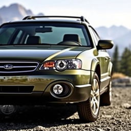 A 2006 Subaru Outback, showcasing the distinctive rugged design and adventurous spirit of the vehicle