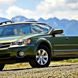 A 2006 Subaru Outback, showcasing the distinctive rugged design and adventurous spirit of the vehicle