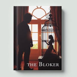 A book cover featuring silhouettes of a man and a woman