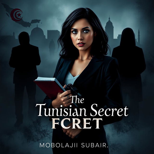 A book cover for "The Tunisian Secret" by Mobolaji Subair