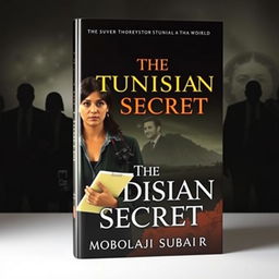 A book cover for "The Tunisian Secret" by Mobolaji Subair