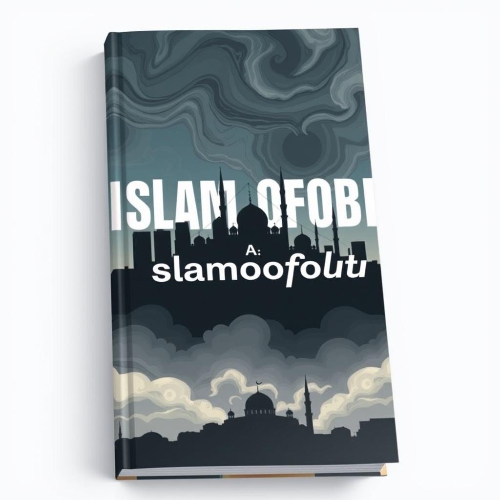 The book cover showcases a thought-provoking design with an illustration of a Western city skyline blending into a Middle Eastern landscape, highlighting the central theme of cultural clash and misunderstanding