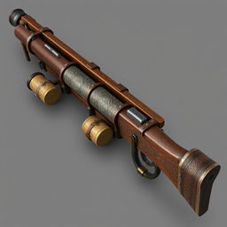 A medieval-themed weapon designed to launch a variety of explosives, inspired by the engineering of the time