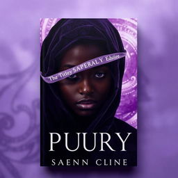 A captivating book cover featuring a black young adult woman with a veil covering her eyes, symbolizing a theme of sexual purity