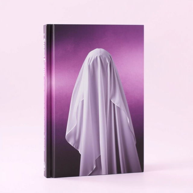 A plain book cover symbolizing sexual purity, featuring a white veil