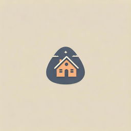 Logo for a startup focusing on handmade miniature houses from recycled materials, showcasing creativity, sustainability, and craftsmanship.