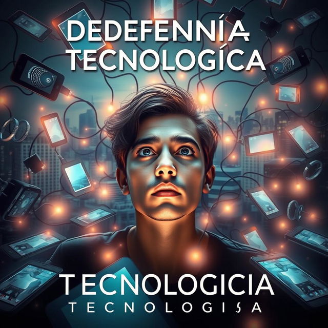 A captivating cover for a short film about emotional dependency on technology