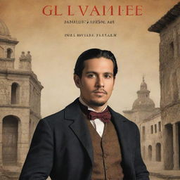 Book cover prominently featuring the character Gil Ramirez Dávalos in a historical setting, emphasizing his presence and the era he lived in.