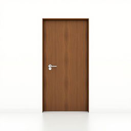 A minimalist and conceptual image of a door measuring 32x32 inches