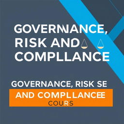 An ebook cover for a "Governance, Risk, and Compliance Course"