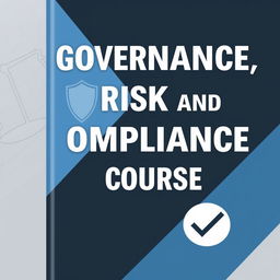 An ebook cover for a "Governance, Risk, and Compliance Course"