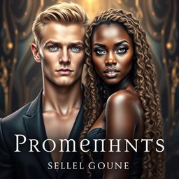 A stunning book cover featuring the protagonists