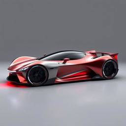 An aerodynamic sports car designed to epitomize the essence of a speed beast