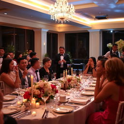 A wedding dinner event held on October 22nd with the cost of 200 pesos featuring the invited pastor Jairo Cisneros