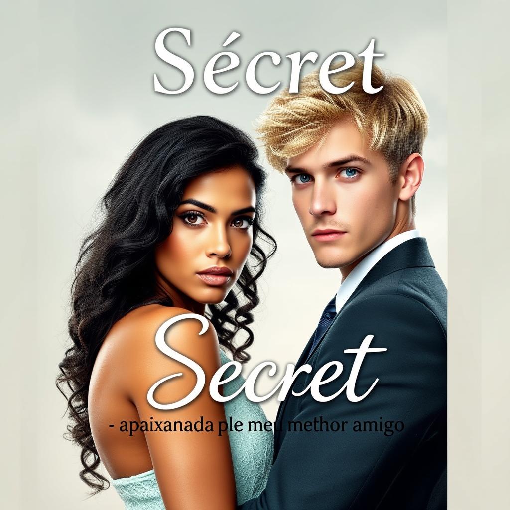 E-book cover featuring a romantic scene