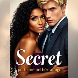 E-book cover featuring a romantic scene