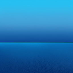 Generate a variation of the previous Chromecast style background, this time with a dominating palette of different shades of blue, hinting at a peaceful ocean or a tranquil twilight sky.