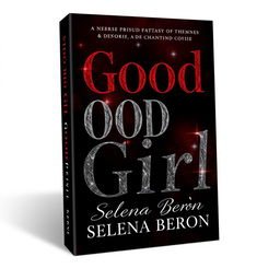 Book cover design for "Good Girl" as the main title, featuring bold and elegant typography