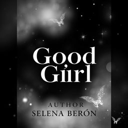 A captivating book cover design featuring the title "Good Girl" in elegant, bold typography in the center