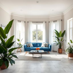 A stylish living room with walls painted in #90887E, a neutral and sophisticated shade that provides a timeless backdrop