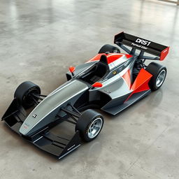 A brand new Formula 4 car design with state-of-the-art aerodynamics and DRS system