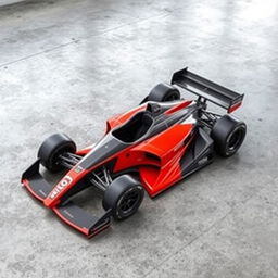 A brand new Formula 4 car design with state-of-the-art aerodynamics and DRS system