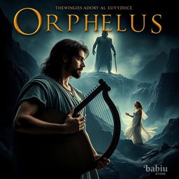 A captivating movie poster depicting the legendary story of Orpheus and Eurydice