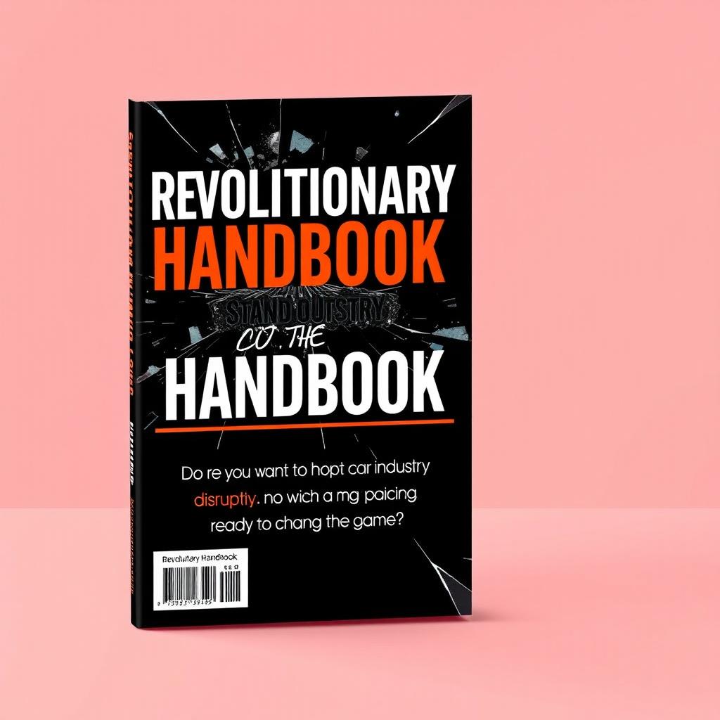 Revolutionary Handbook: Stand Out in the Competition book cover with a color scheme of black and bright orange