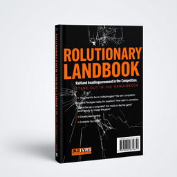 Revolutionary Handbook: Stand Out in the Competition book cover with a color scheme of black and bright orange