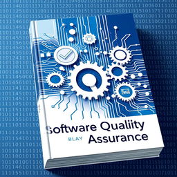 An artistic representation of the book 'Software Quality Assurance' by Blay