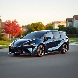 An imaginative concept where the iconic Toyota Supra MK4 is transformed into a minivan